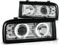 Preview: LED Angel Eyes Scheinwerfer für VW Corrado 88-95 chrom